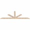 Ekena Millwork Saratoga Smooth Timber Gable Bracket, Douglas Fir, 108"W x 40"H x 1 1/2"D x 5 1/2"F, 9/12 Pitch GBW108X40X0206SAR00SDF - alternate 5